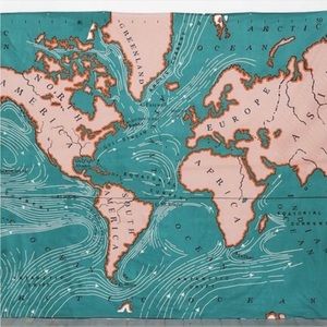 Urban Outfitters World Map Tapestry